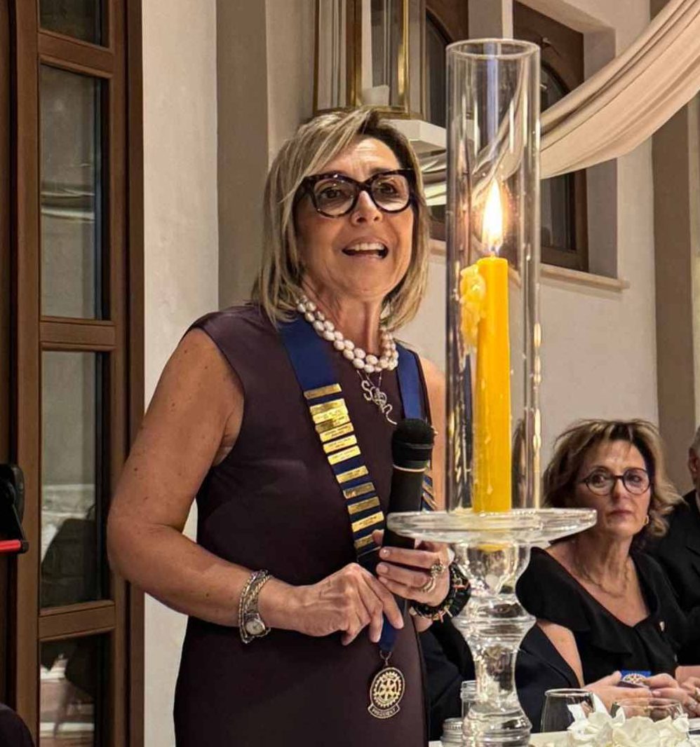 simonetta martini eletta presidente rotary club teramo nord centenario